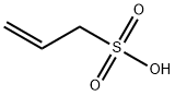 丙烯磺酸,1606-80-0,结构式