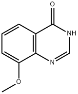 8-甲氧基-4-喹唑酮 结构式