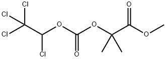 [2-(2-Methoxycarbonyl)propyl]1’,2’,2’,2’-tetrachloroethylcarbonate Structure