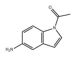 1-(5-amino-1H-indol-1-yl)ethanone Structure