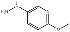 5-HYDRAZINO-2-METHOXYPYRIDINE 化学構造式