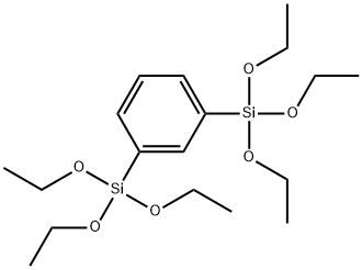 1 3-BIS(TRIETHOXYSILYL)BENZENE  96 Structure