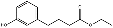 4-(3-羟基苯基)丁酸乙酯, 160721-25-5, 结构式