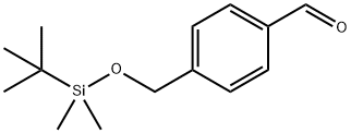 4-((tert-butyldiMethylsilyloxy)Methyl)benzaldehyde Struktur
