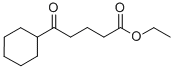 ETHYL 5-CYCLOHEXYL-5-OXOVALERATE Struktur