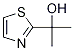 Α,Α-ジメチル-2-チアゾールメタノール 化学構造式