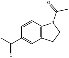 1,5-ジアセチルインドリン 化学構造式