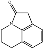 1, 2, 3, 4, 5, 6-HEXAHYDROPYRROLO [3,2,1-I,J] QUINOLONE-2 Struktur