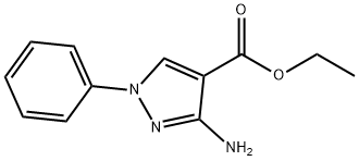 ethyl 3-aMino-1-phenyl-1H-pyrazole-4-carboxylate Struktur
