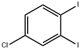 1-Chloro-3,4-diiodobenzene Struktur