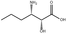 (2R,3S)-3-氨基-2-羟基己酸,160801-75-2,结构式