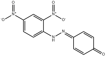 1,4-BENZOQUINONE-DNPH (MONO) Struktur