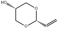 cis-2-vinyl-1,3-dioxan-5-ol  Structure