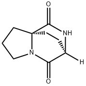 6H-3,8a-Ethanopyrrolo[1,2-a]pyrazine-1,4-dione,tetrahydro-,(3R)-(9CI) Struktur