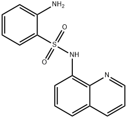 2-AMINO-N-QUINOLINE-8-YL-BENZENESULFONAM Structure