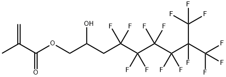 3-(Perfluoro-5-methylhexyl)-2-hydroxypropyl methacrylate Struktur