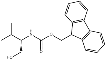 FMOC-缬氨醇 结构式