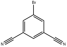 5-溴-1,3-苯二腈 结构式