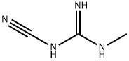 N-cyano-N'-methylguanidine  Struktur