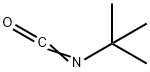 イソシアン酸 t-ブチル 化学構造式