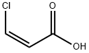 cis-3-氯丙烯酸,1609-93-4,结构式