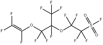 Perfluoro(4-methyl-3,6-dioxaoct-7-ene)sulfonyl fluoride Struktur