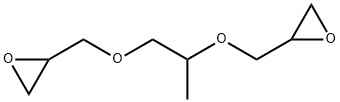 2,2'-[1-メチル-1,2-エタンジイルビス(オキシメチレン)]ビス(オキシラン) 化学構造式