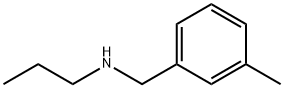 N-(3-METHYLPHENYLMETHYL)PROPYLAMINE Struktur