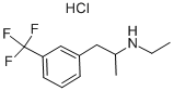 FENFLURAMINE HYDROCHLORIDE 化学構造式
