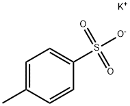 4-メチルベンゼンスルホン酸カリウム 化学構造式