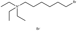 6-BROMOHEXYLTRIETHYLAMMONIUM BROMIDE Structure