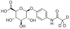 acetaminophen glucuronide Struktur