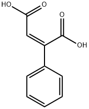 2-フェニルマレイン酸 化学構造式