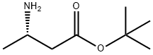 (3S)-3-氨基丁酸叔丁酯 结构式