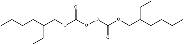 过氧化二碳酸二(2-乙基己基)酯, 16111-62-9, 结构式