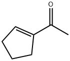 1-乙酰基-1-环戊烯,16112-10-0,结构式