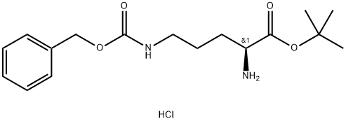 H-ORN(Z)-OTBU HCL Struktur