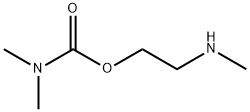 Carbamic acid, dimethyl-, 2-(methylamino)ethyl ester (9CI) Struktur