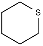 ペンタメチレンスルフィド 化学構造式