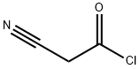 Acetyl chloride, cyano- Structure