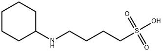 4-[CYCLOHEXYLAMINO]-1-BUTANESULFONIC ACID Structure