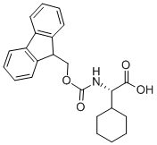 FMOC-L-シクロヘキシルグリシン 化学構造式