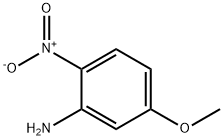 5-甲氧基-2-硝基苯胺,16133-49-6,结构式