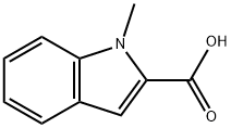 1-甲基吲哚-2-甲酸,16136-58-6,结构式