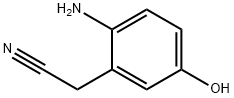 Benzeneacetonitrile, 2-amino-5-hydroxy- (9CI)|