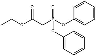 二苯磷酰乙酸乙酯[霍纳尔试剂] 结构式
