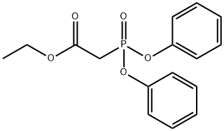 DIPHENYLPHOSPHONOACETIC ACID ETHYL ESTER Structure