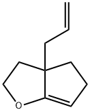 (S)-5-ALLYL-2-OXABICYCLO[3.3.0]OCT-8-ENE Struktur