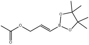 3-乙酰氧基-1-丙烯基硼酸频哪酯, 161395-97-7, 结构式
