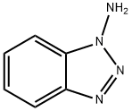 1-氨基苯并三唑, 1614-12-6, 结构式
